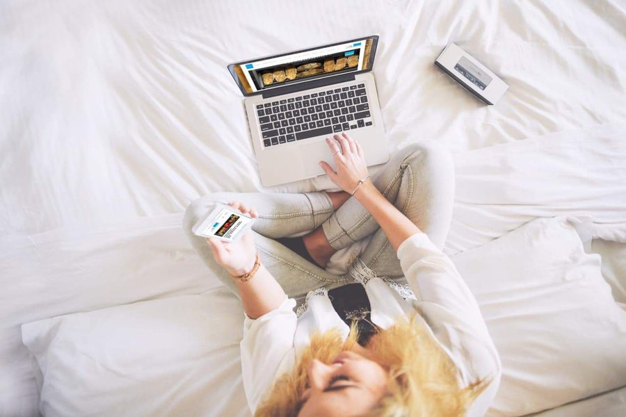 BÄKO-WEST-Website auf Laptop und Smartphone