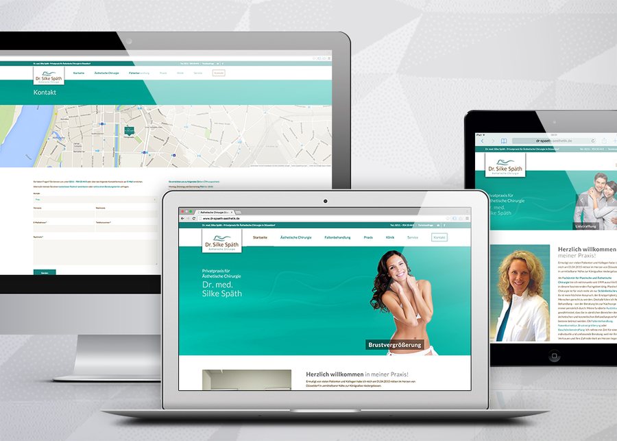 Dr. Silke Späth – Logo, WordPress und SEO Responsive Website für die Praxis von Dr. med. Silke Späth