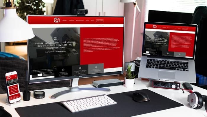 Webdesign, SEO und Online-Reputation-Management für Fix & Flott