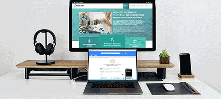 Responsive Website und Google-Präsenz der Physiotherapie Physio-Lüdo